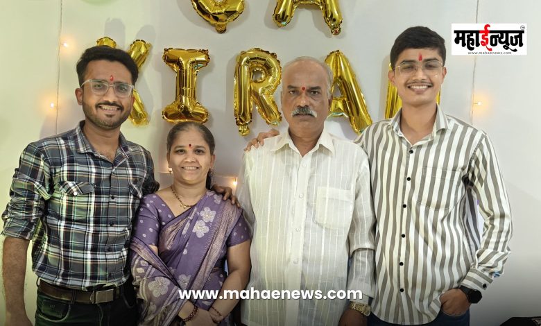 Both sons of a rickshaw driver became CAs