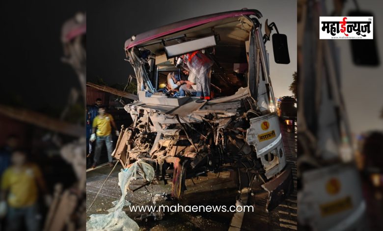 Driver killed in ST dumper accident near Kune bridge in Khandala; nine injured