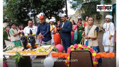 SPG International School was rocked by the palanquin ceremony