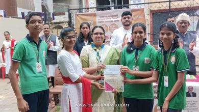 79th Independence Day celebrated with joy; Patriotic enthusiasm at V. K. Mate High School!