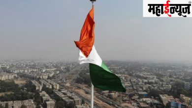 National flag being insulted in Bhakti Shakti Park
