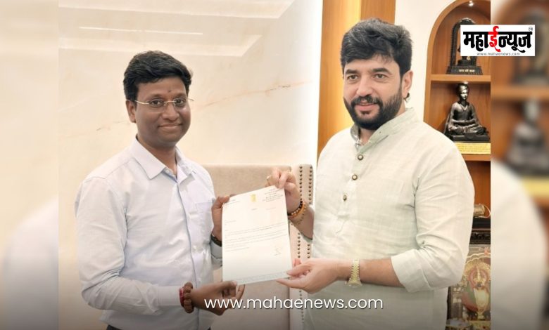 Dr. Satish Kamble appointed as Head of Medical Support in the office of Union Minister of State Muralidhar Mohol