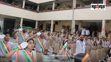Independence Day celebrated with enthusiasm at New English Medium School