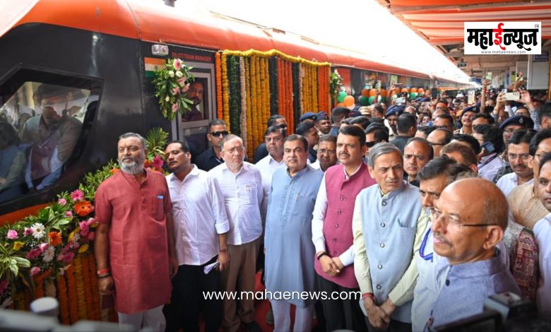 Nagpur-Pune Vande Bharat Express flagged off by Prime Minister