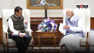 Chief Minister Devendra Fadnavis meets Prime Minister Modi