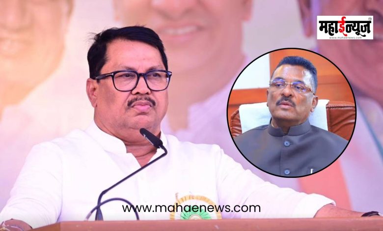 Vijay Wadettiwar said that Pratap Sarnaik sold a land worth Rs 200 crore in Mira-Bhayander for Rs 3 crore.