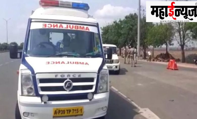 Gondia, ambulance, explosion,