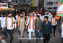 Kothrud Assembly North Mandal President Lahu Balwadkar has started his village visit tour.