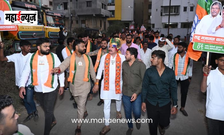 Kothrud Assembly North Mandal President Lahu Balwadkar has started his village visit tour.