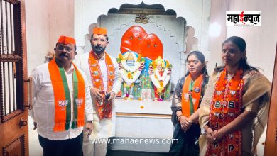 The BJP launched its election campaign with great fanfare in ward number 7.