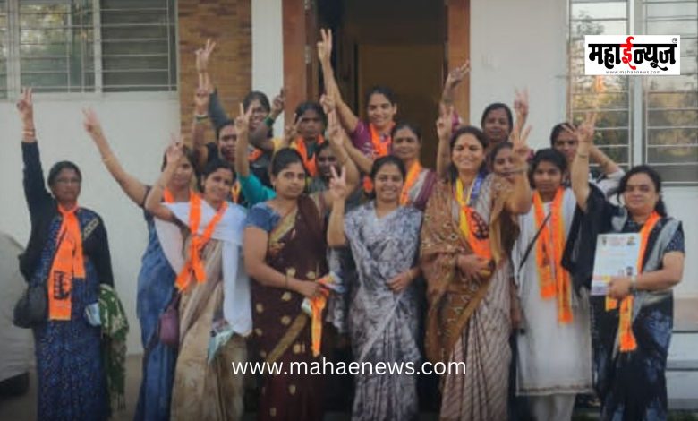 The increasing support from citizens assures Anuradha Salunke's victory.