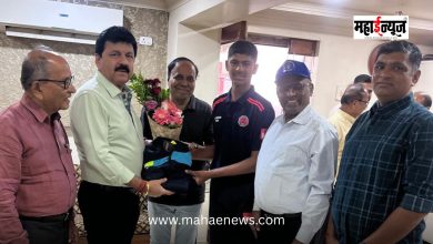 Abhinav Desai has been selected for the Maharashtra team for the Under-14 cricket tournament.
