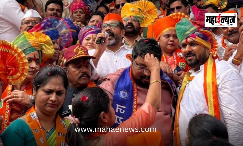 In Dighi, the BJP candidates balanced out the one-sided election!