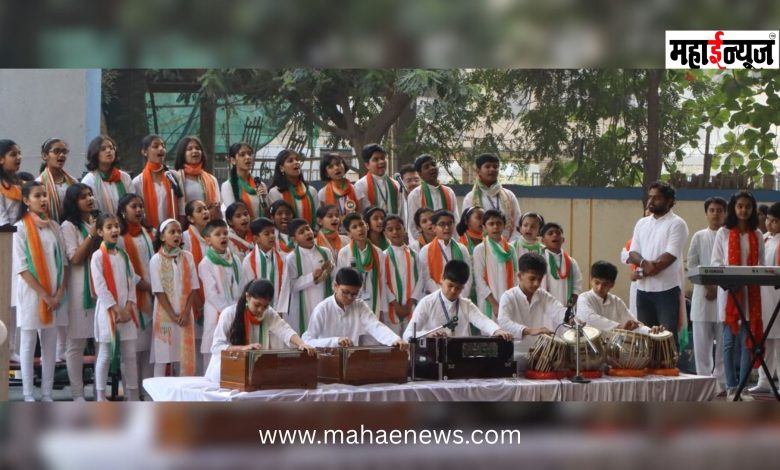 Republic Day was celebrated with enthusiasm at S. B. Patil Public School.