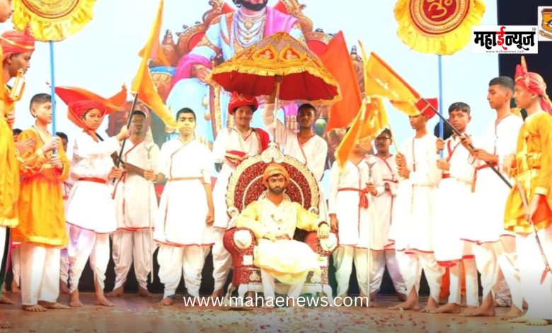 The annual social gathering of New English Medium School, Thergaon, was celebrated with great enthusiasm.