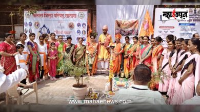Women in Jawali celebrated Shiv Jayanti by bringing "Shiv Jyot"