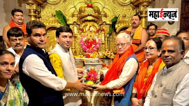Governor Jishnu Dev Verma visited Siddhivinayak