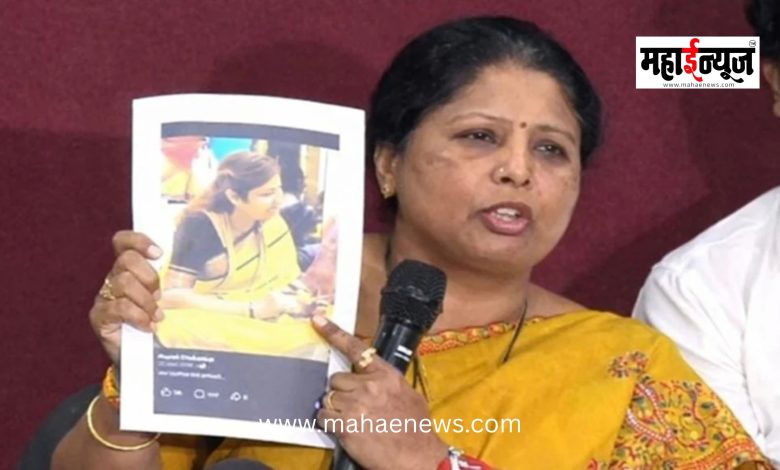 Rupali Chakankar herself was engaging in technical manipulation—Sushma Andhare.