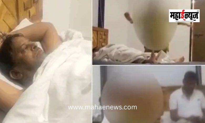 Video of Minister Narhari Zirwal with a transgender person goes viral.