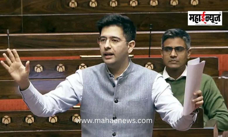 AAP Bans MP Raghav Chadha from Speaking in Rajya Sabha