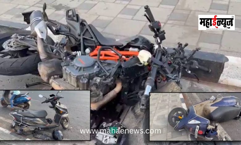 Horrific Accident on Marine Drive in Early Morning; Three Dead After Being Struck by Two-Wheeler