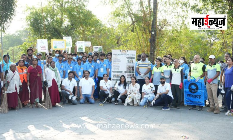 Grand Cleanliness Drive Successfully Concluded with Great Enthusiasm in Pimple Nilakh
