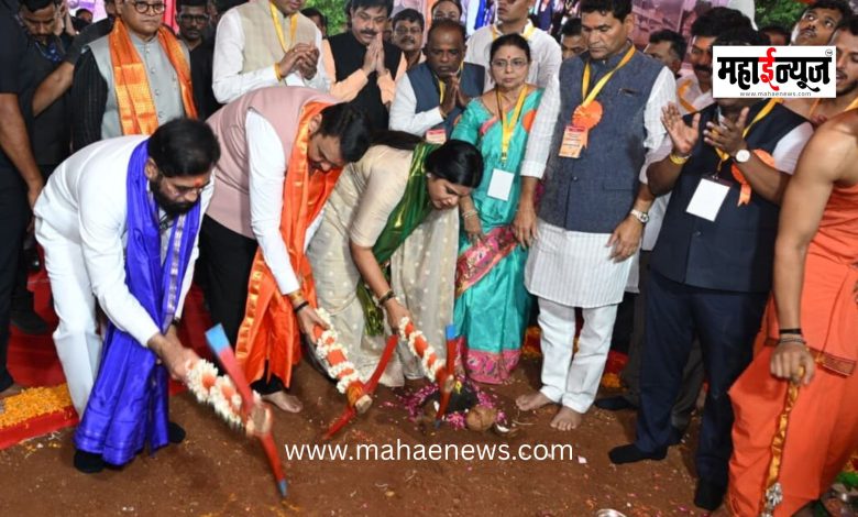 Groundbreaking Ceremony for the Beautification of the Shri Siddhivinayak Temple Complex