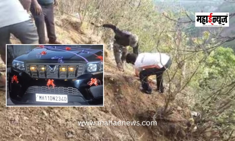 Horrific Accident in Ambenali Ghat! Scorpio Plunges into Gorge; 8 Youths from Satara Dead