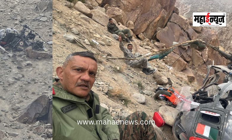 Indian Army 'Cheetah' Helicopter Crashes in Ladakh; 3 Senior Officers Narrowly Escape