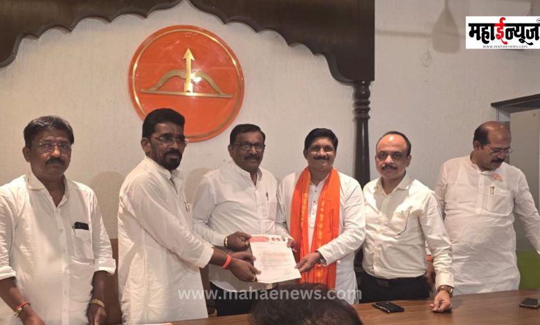 Sambhaji Bhegde elected as the city president of Shiv Sena-Shiv Udyog Sahakar Sena!
