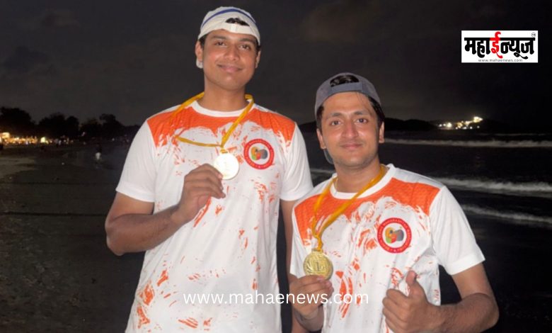 A Golden Flight for Sarthak and Shanayu of D.Y. Patil College!