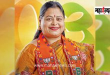 Corporator Archana Saste takes an aggressive stance regarding the school construction permit in Moshi.