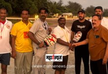 Dr. Abaji Mane Wins Gold Medal at National Beach Tennis Tournament!