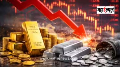 Drop in gold and silver prices! Gold fell by ₹1,890, while silver plummeted by ₹6,100.