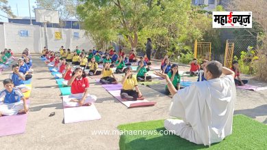 International Yoga Day Celebrated with Enthusiasm at Gayatri English Medium School, Moshi