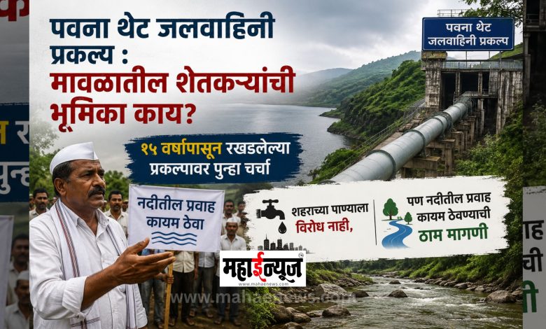 Pawana Direct Water Supply Project What is the role of farmers in Maval