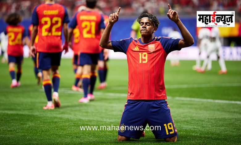 Spain's 18-year-old Lamine Yamal broke Lionel Messi's biggest record.