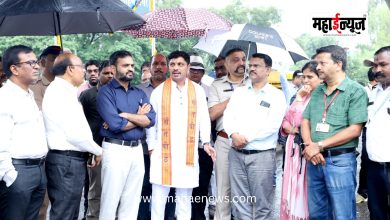 Mayor Ravi Landge inspects facilities along the Palkhi route ahead of the Ashadhi Palkhi procession.