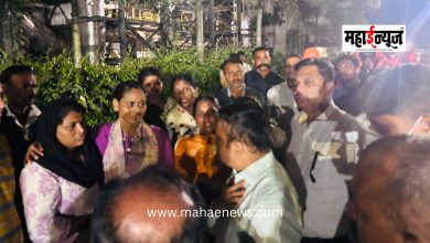 Moshi Garbage Depot Incident: Commissioner interacts with relatives of citizens trapped in the building.