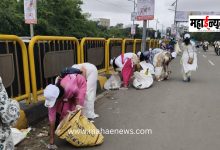 Municipal Corporation's extensive campaign for the cleanliness of the Palkhi Marg