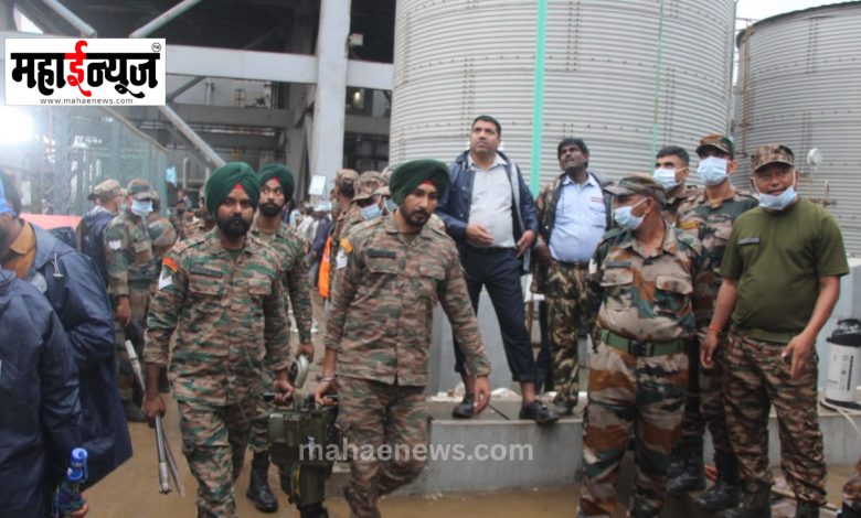 Pimpri- Chinchwad: Moshi garbage depot accident; Rescue operations underway on war footing!
