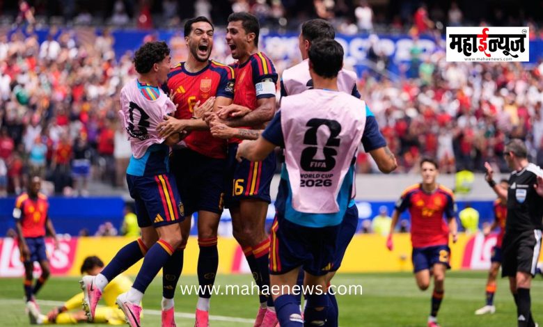 Spain storms into the semi-finals in style after routing Belgium.