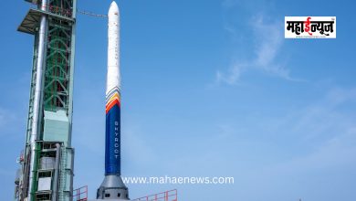 Successful launch of Skyroot's first 'Vikram-1' rocket.