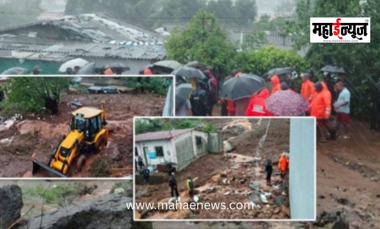 Three die after landslide hits house in Maval; heavy rains wreak havoc across the district, claiming five lives.