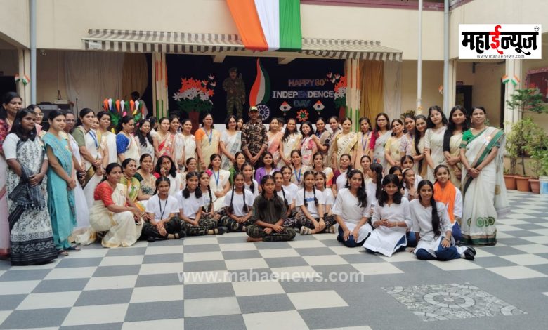 80th Independence Day celebrated with enthusiasm at New English Medium School