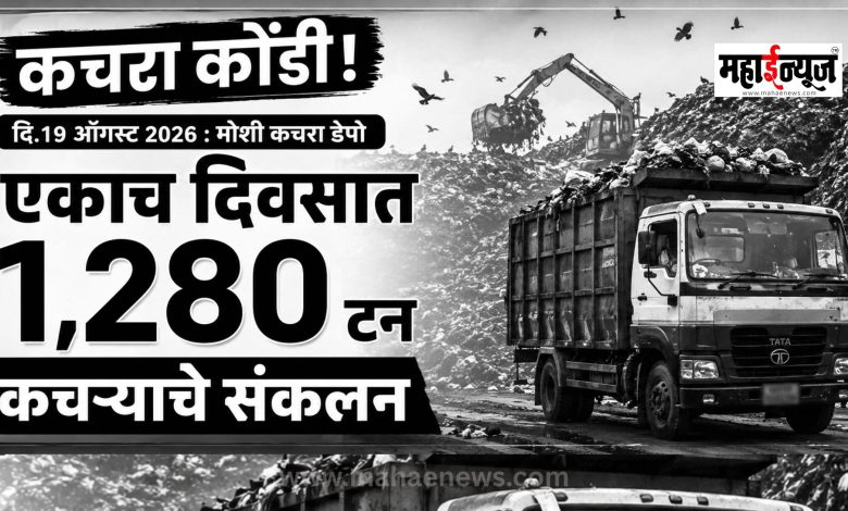 Garbage Congestion. Date: 19th August 2026: 1,280 tons of garbage collected in a single day at Moshi Garbage Depot