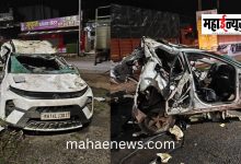 Horrific accident at Shirwal; four youths killed, two critically injured.
