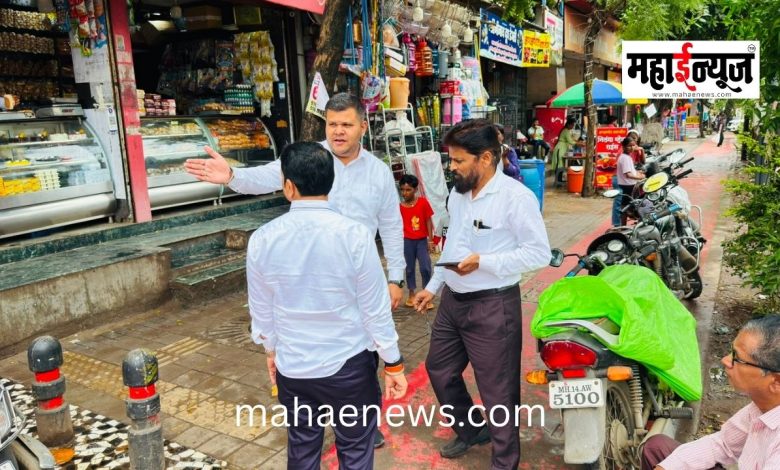 Inspection of zones underway for the effective implementation of the 'parking policy' and 'hawkers' policy'.