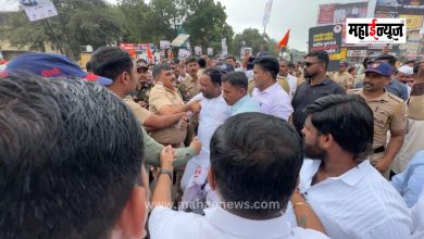 Pune-Nashik railway hit by 'chakka jam'; MP Amol Kolhe absent from protest site!