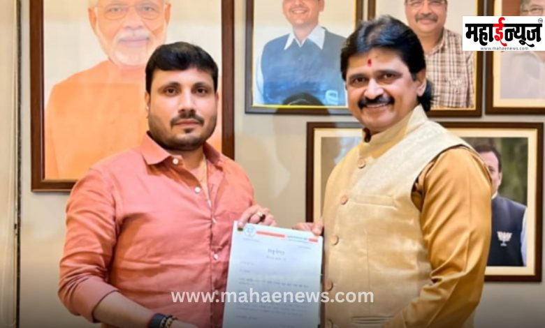 Raj Durge appointed Chief Spokesperson of Pimpri-Chinchwad BJP; set to aggressively articulate the party's stance!